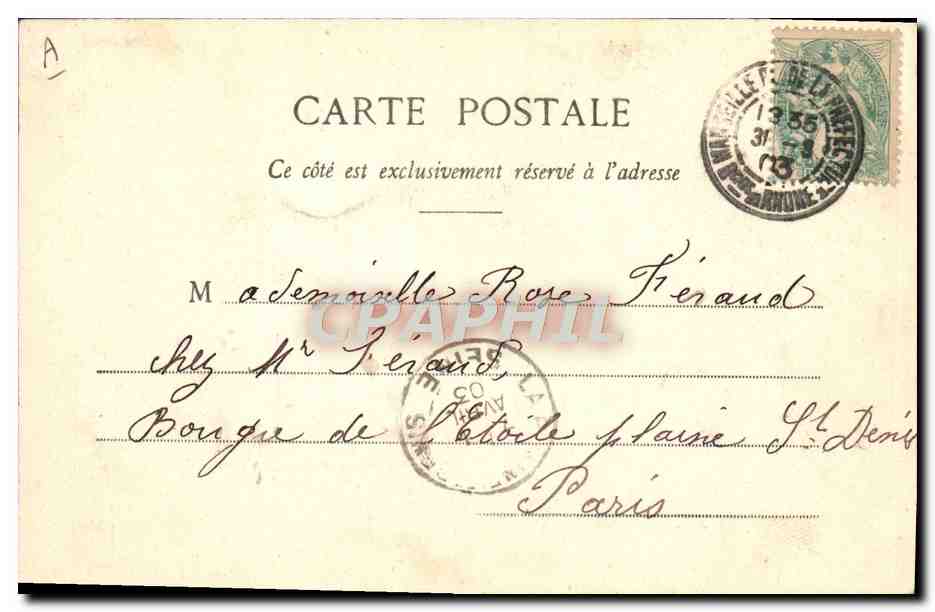 Nos Bébés au Téléphone — Édition A. Bergeret et Cie, N° 1355 — Verso