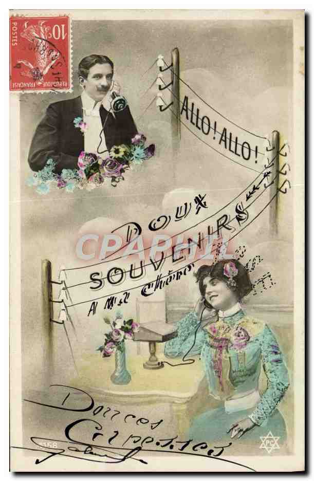 CPA Telephone Femme