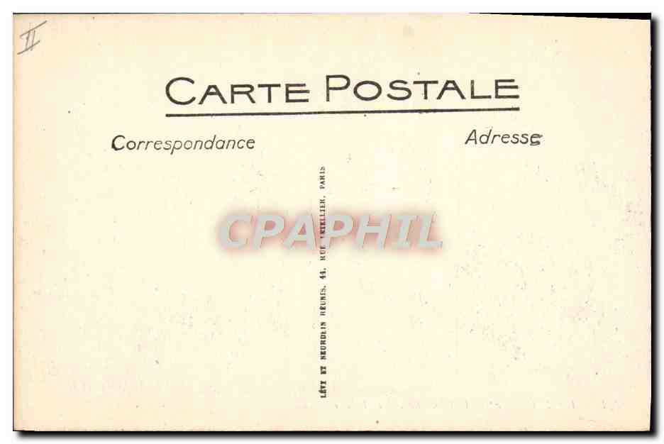 Le Tréport — L'Avant-Port et la Falaise — LL. — N° 201 — Rückseite