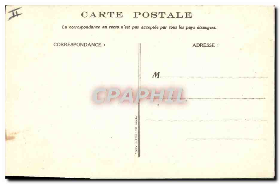 CPA Illustrateur Poulbot Victor Hugo La legende des siecles Le crapaud Grenouille — Rückseite