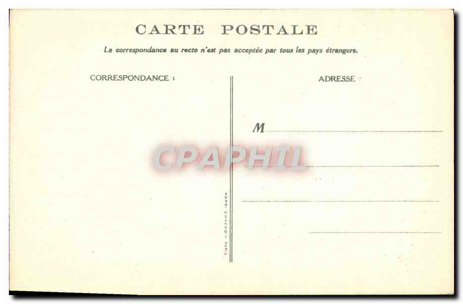La Légende des Siècles — Le Crapaud — dessin de M. Rovéa — Rückseite