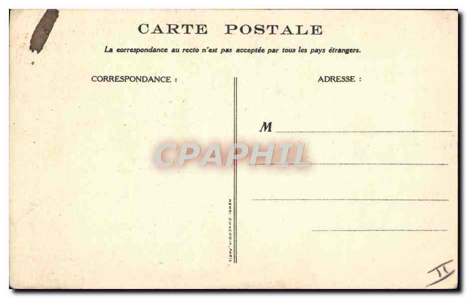 CPA Illustrateur Poulbot Victor Hugo La legende des siecles Le Crapaud Grenouille — Rückseite
