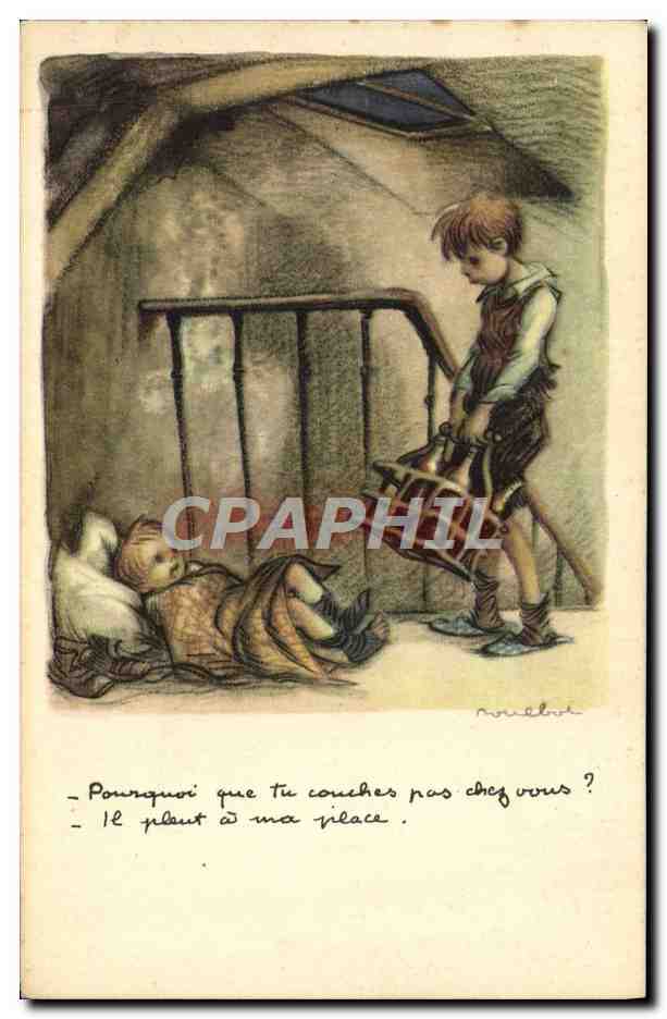 CPA Illustrateur Poulbot 