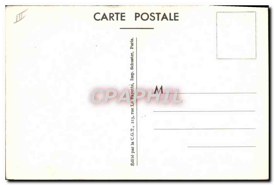1re Conférence mondiale des travailleuses — 14-17 juin 1956 à Vienne (Autriche) — Éditée par la C.G.T., Imp. Schuster, Paris — Verso