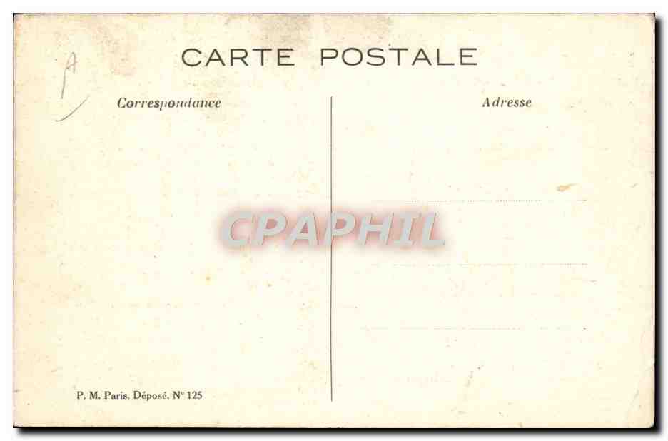 Prédiction de la Guerre 1914 — Extraordinaire Prophétie du Frère Johannis (1600) — P. M. Paris, Éditeur — Verso