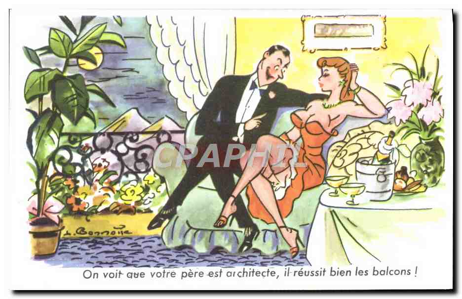 CPA Fantaisie Illustrateur 