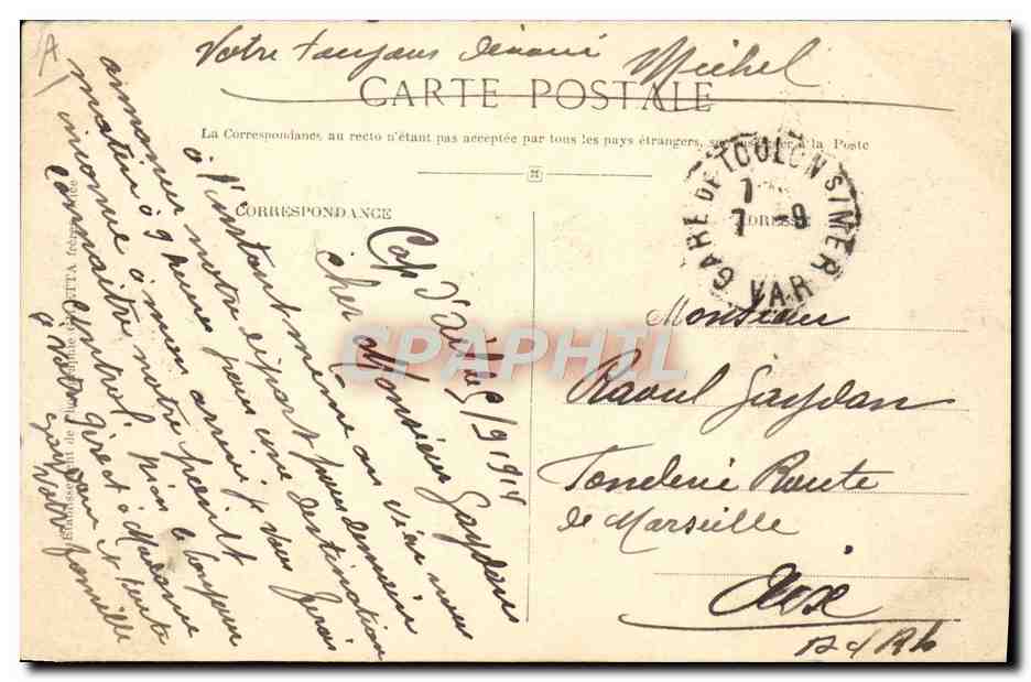 CPA Militaria Regiment de ligne Grande halte — Rückseite