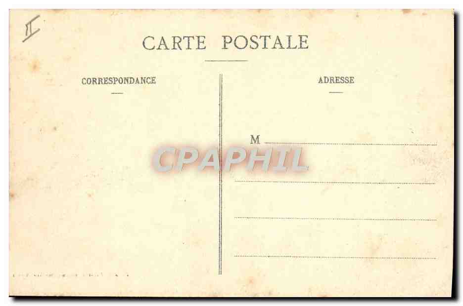 CPA Militaria Camp de Sissonne les cuisines — Rückseite