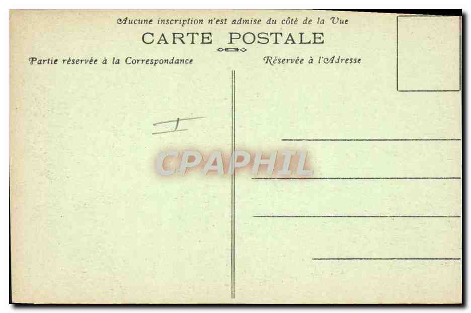CPA Militaria Camp de Mailly Arsenal — Rückseite