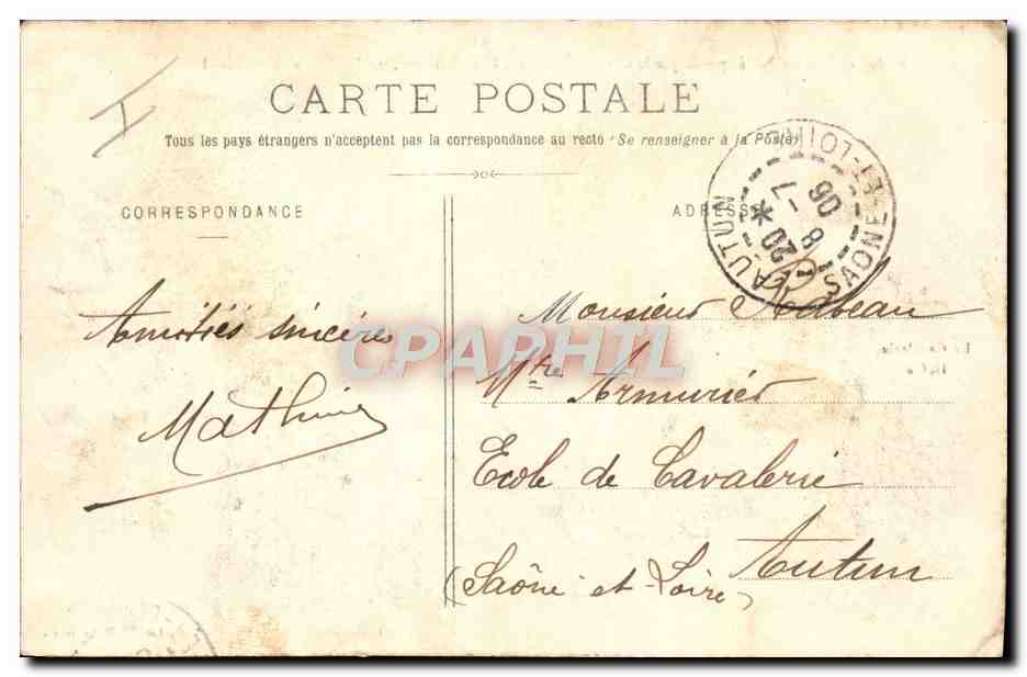 CPA Militaria Revue du 20eme corps d'armee passee par le General Bailloud Plateau de Malzeville — Reverso