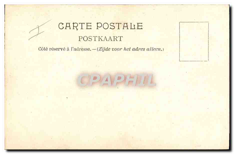 CPA Militaria 4eme regiment d'artillerie  — Verso