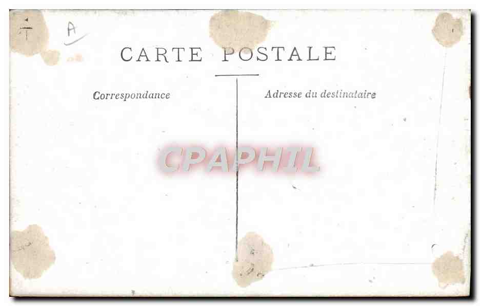 CPA Militaria A la caserne Les cuisiniers — Verso