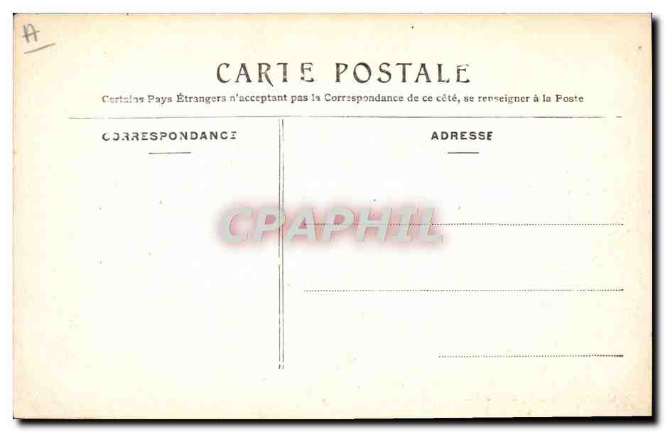 Artillerie de côte — Vérification d'une pièce de 194 m/m — Collect. Collo, Équemauville — Verso