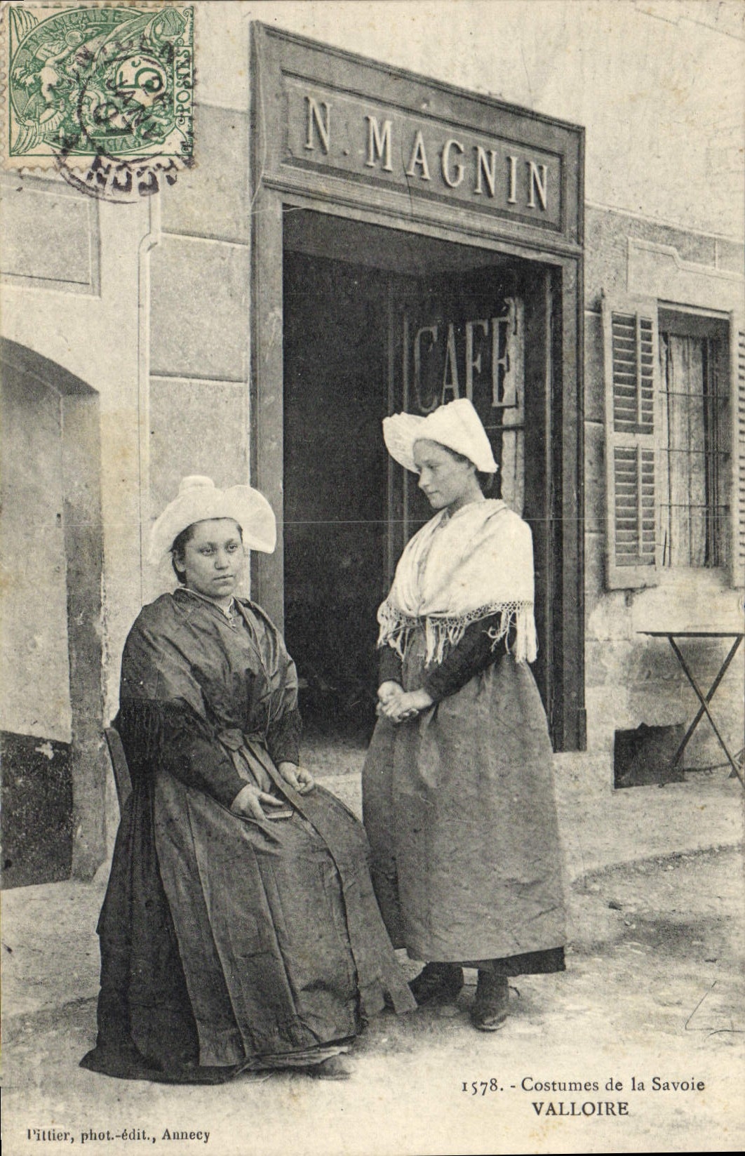 CPA Folklore Savoie Valloire Magnin 