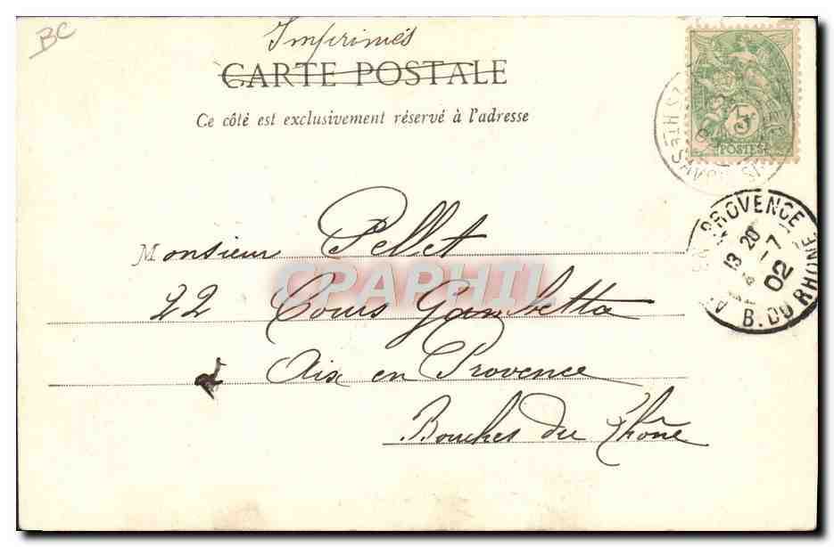 Costumes de la Savoie - Hauteluce — Pitter, phot. édité, Amnece, n°208 — Verso
