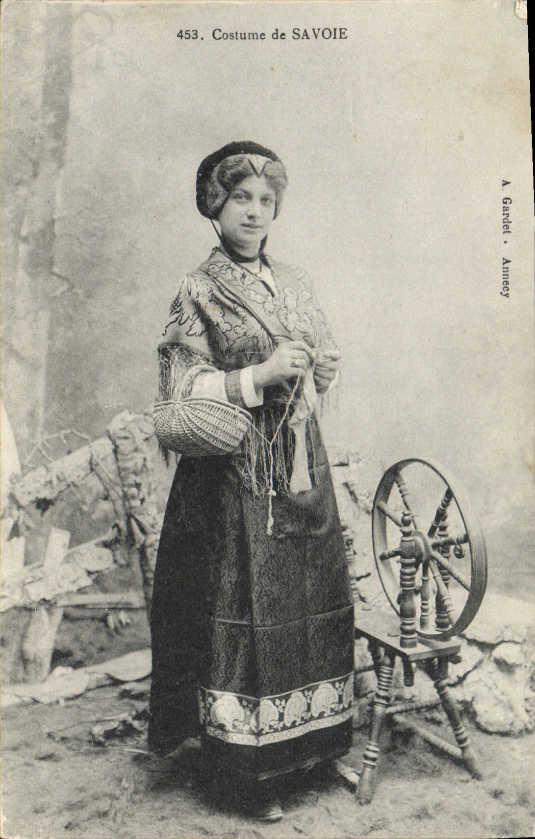 CPA Folklore Savoie 