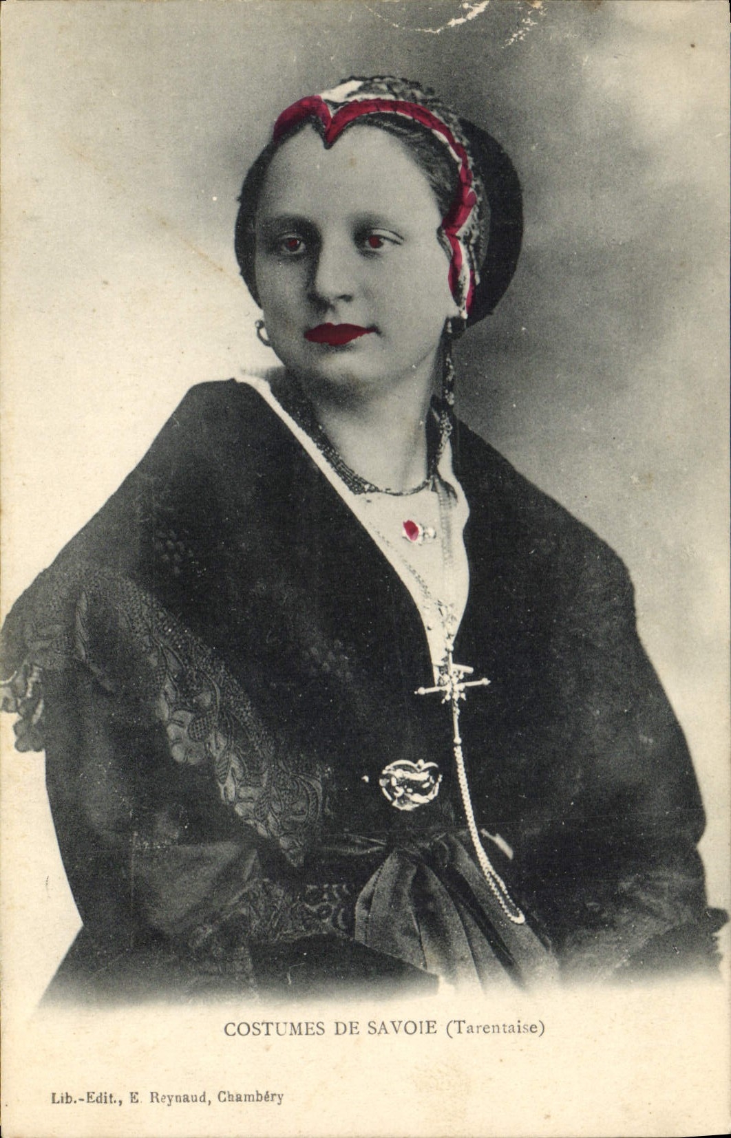 CPA Folklore Savoie Tarentaise 