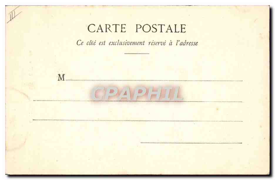 CPA Folklore Savoie Tarentaise  — Verso