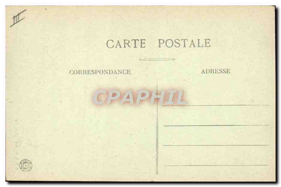 CPA Folklore Savoie Costume de la Tarentaise  — Verso