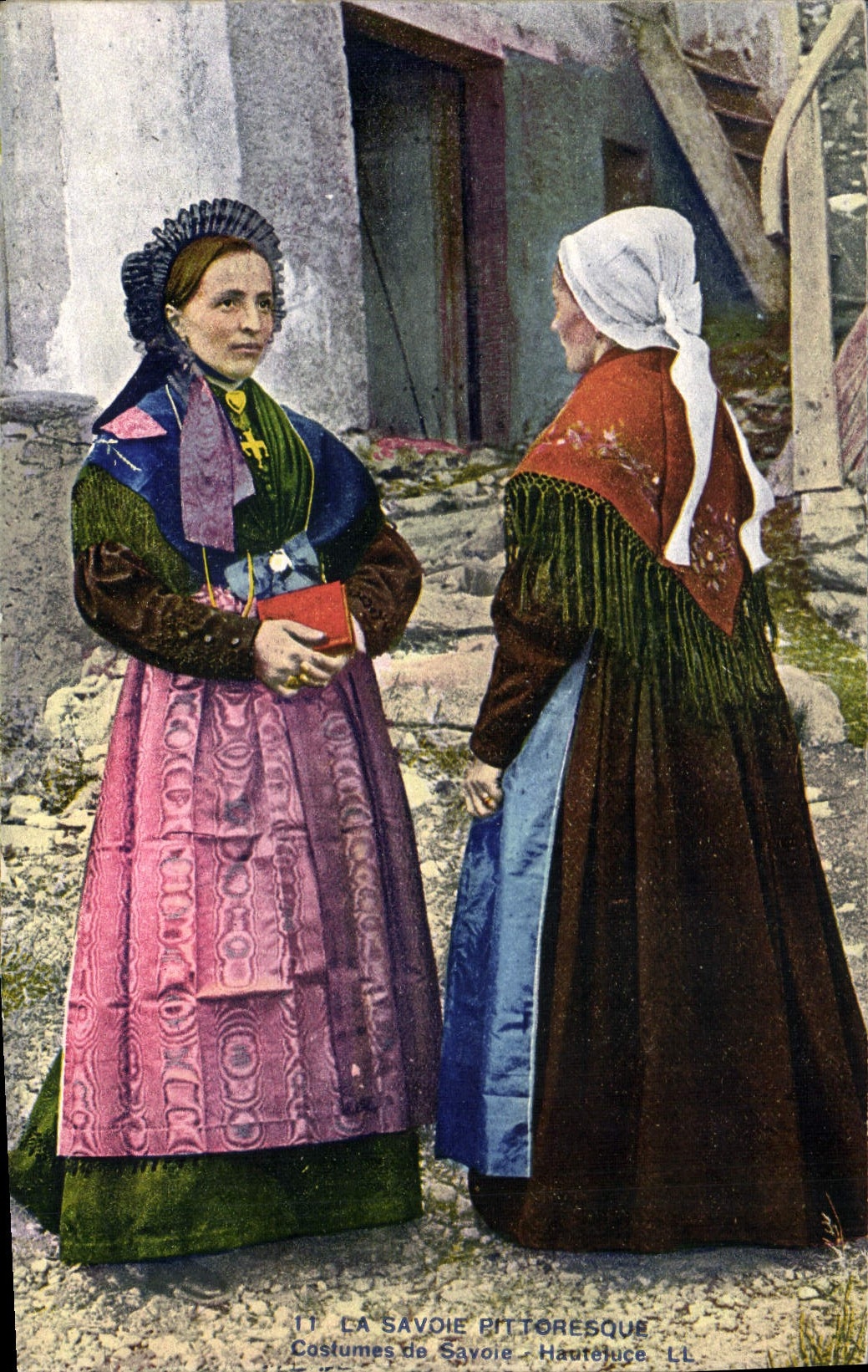 CPA Folklore Savoie Hauteluce 