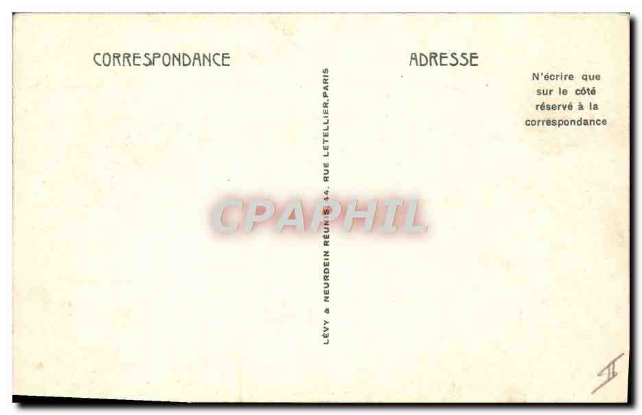 CPA Folklore Savoie Hauteluce  — Rückseite