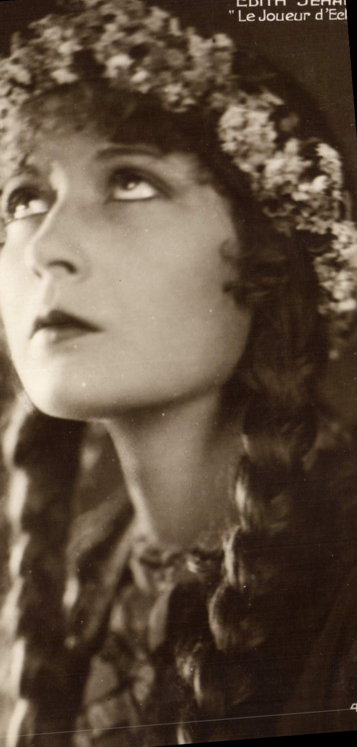 CPM Cinema Edith Jeanne Le joueur d'Echecs Echecs Chess