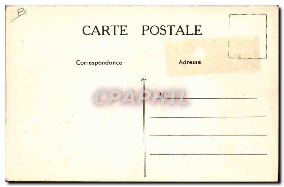 CPA Emulsion Scott Poisson Departement Indre et Loire Tours Chinon — Rückseite