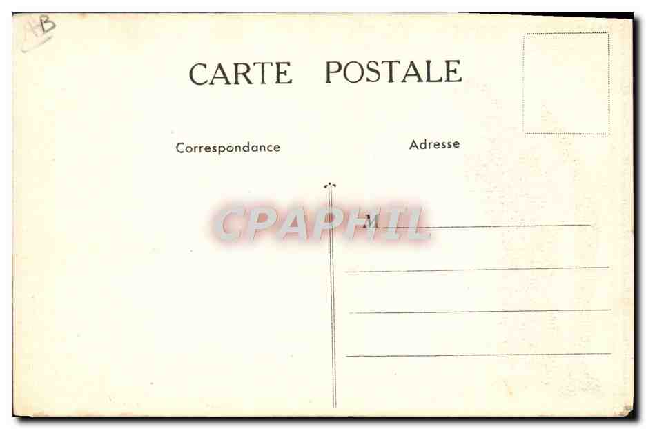 Département de la Gironde — carte publicitaire pour l'Emulsion Scott — éditeur non identifié — Verso