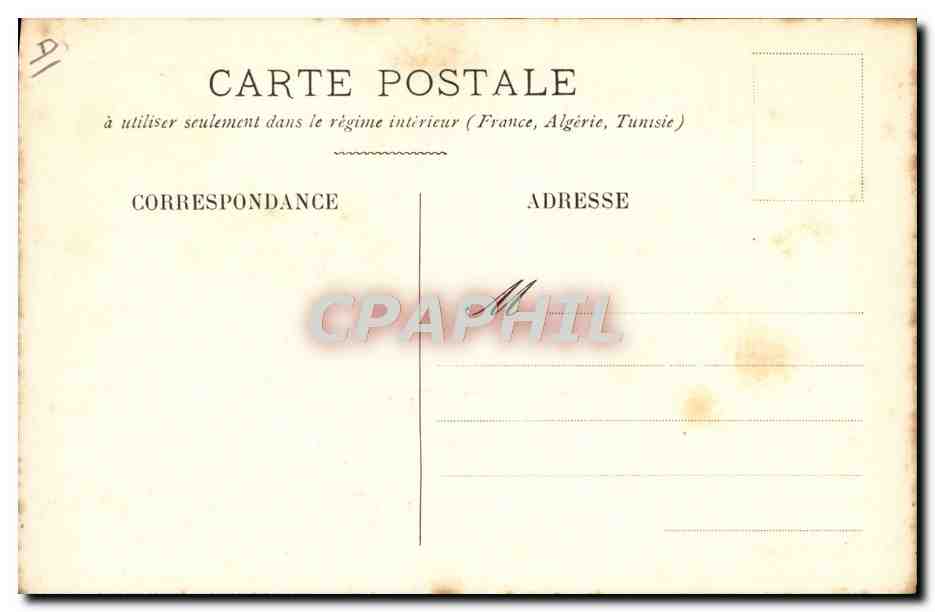 CPA Ecriture moralité Waterman TOP Autobus — Verso