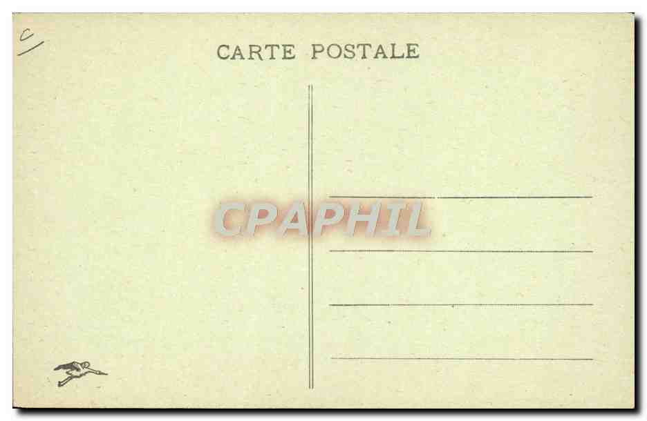 CPA Fabrique de porcelaine Haviland Freres Un tourneur d'assiettes au travail — Rückseite