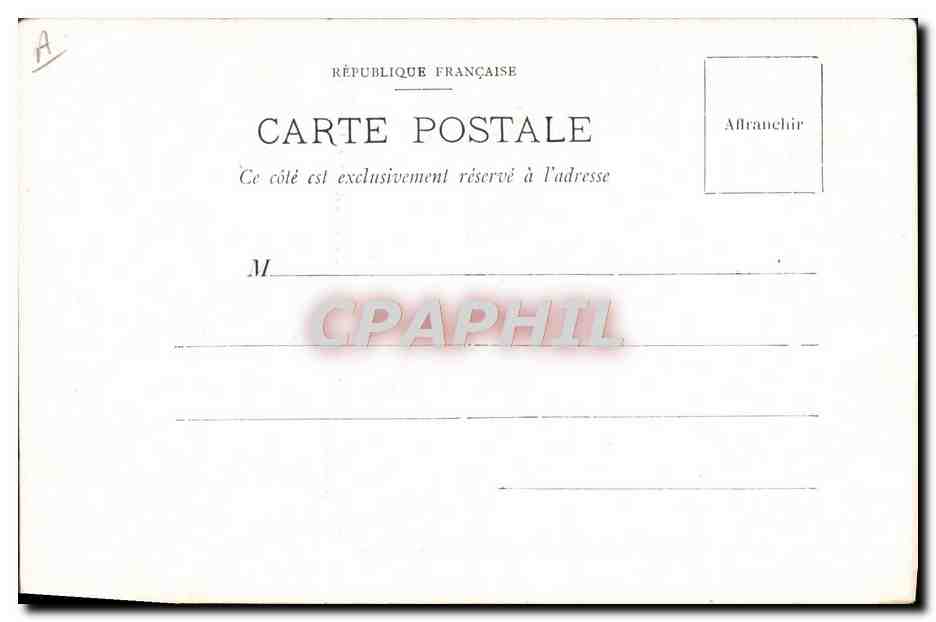 CPA Collection du Photo Rue Cadet Paris Au declin du jour Rhenneveire  — Verso
