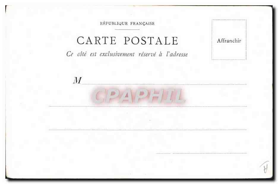 CPA Collection du Photo Rue Cadet Paris Vieilles maisons a Strasbourg  — Verso