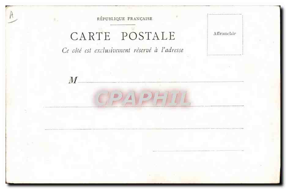 CPA Collection du Photo Rue Cadet Paris l'arrivee de petite soeur en Colis Postal — Verso