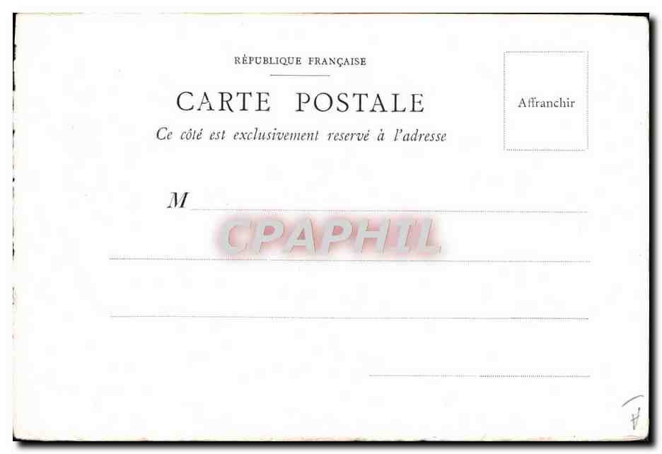 CPA Collection du Photo Rue Cadet Paris La sortie du village Mallet  — Verso