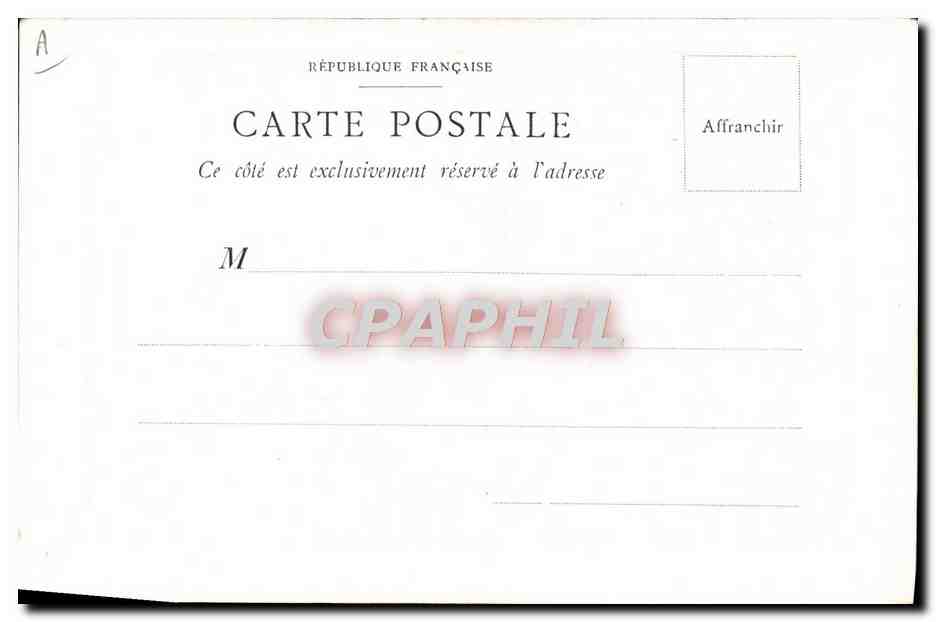 CPA Collection du Photo Rue Cadet Paris Les metiers la couturiere — Verso