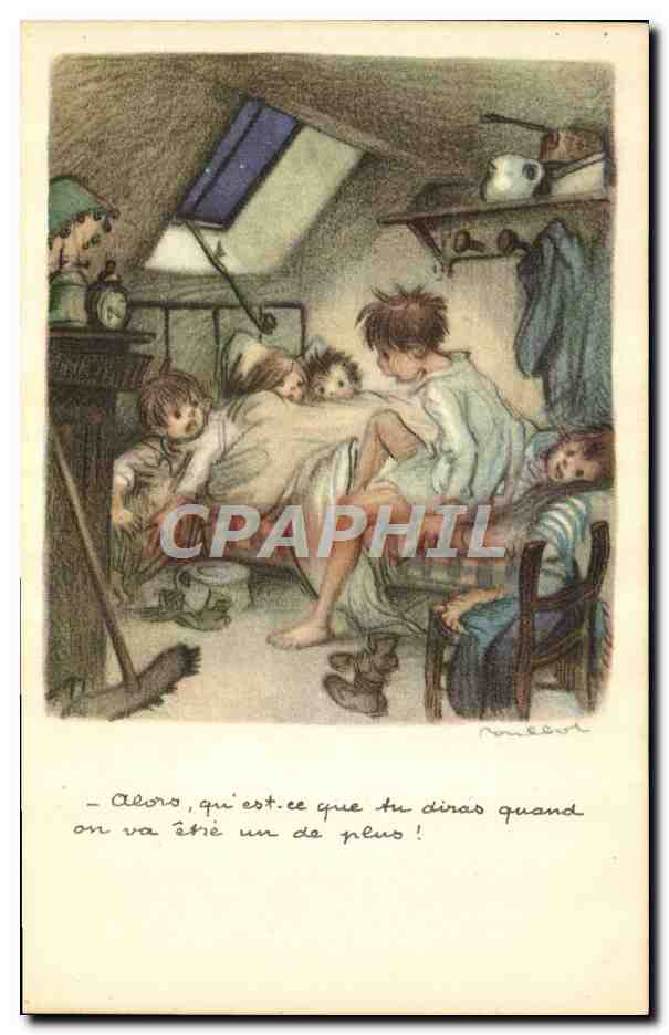CPA Fantaisie Illustrateur Poulbot 