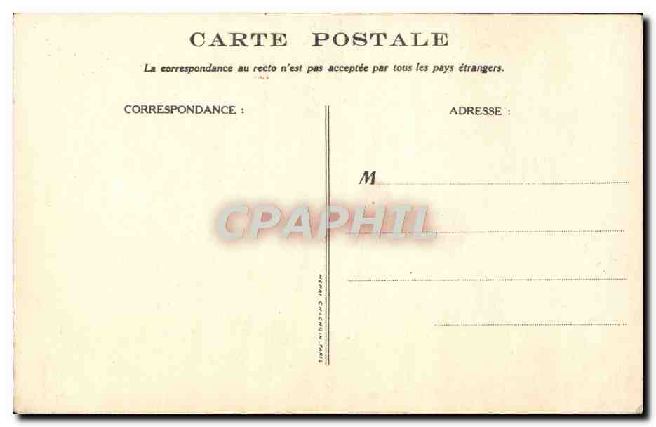 CPA Fantaisie Illustrateur Poulbot Victor Hugo La legende des siecles — Rückseite