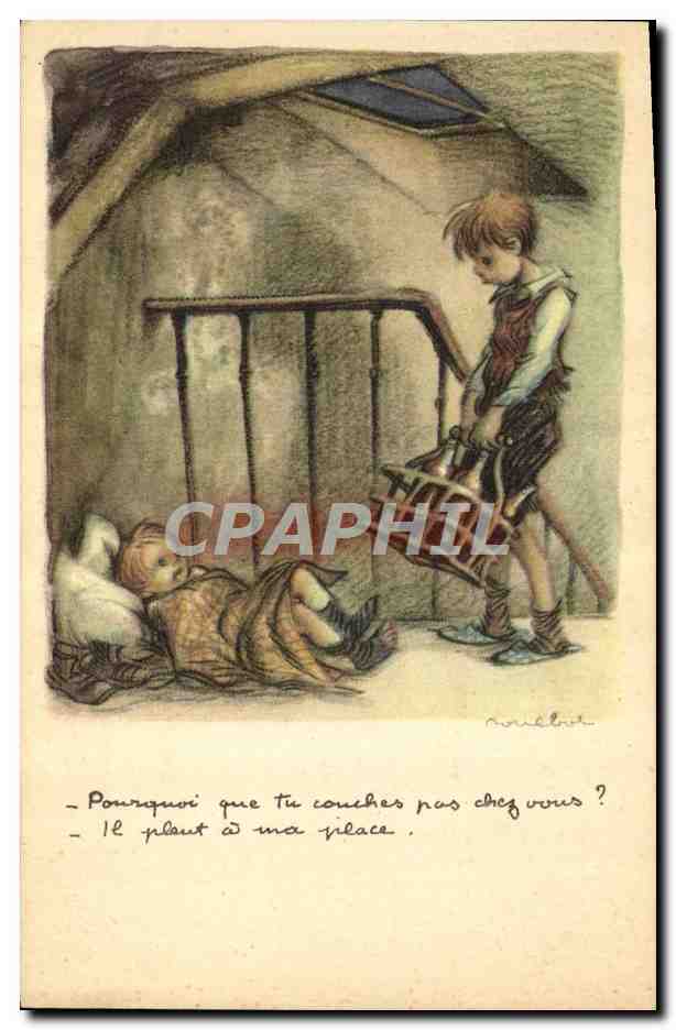 CPA Fantaisie Illustrateur Poulbot 