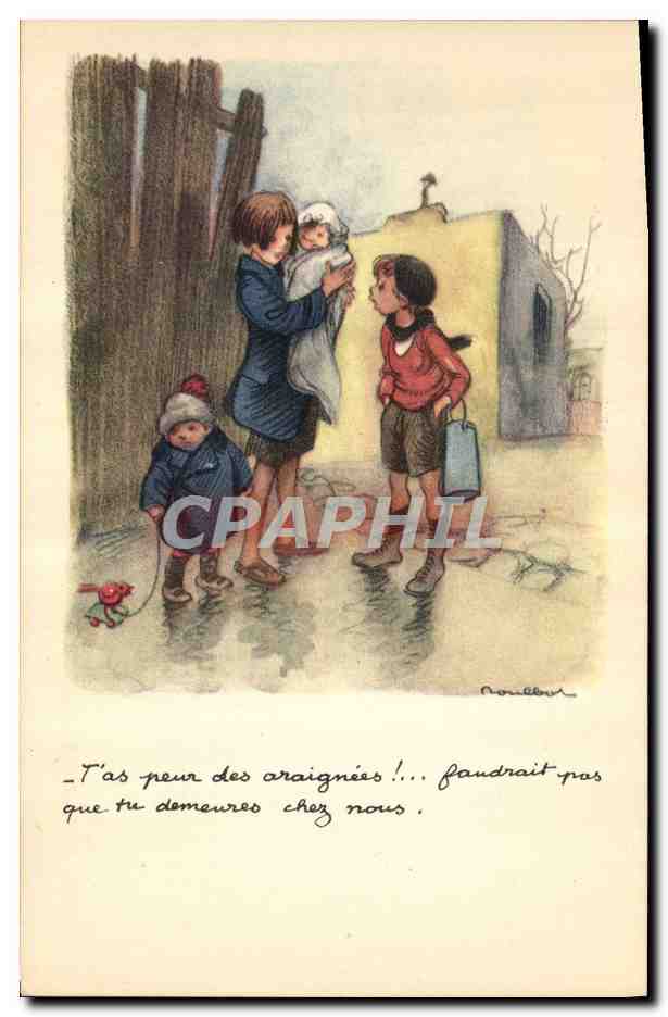 CPA Fantaisie Illustrateur Poulbot 
