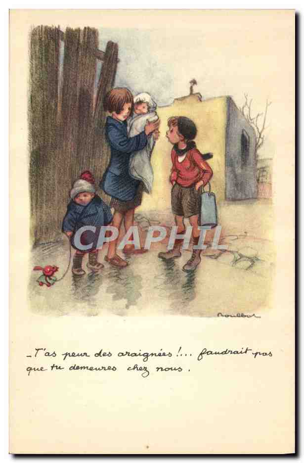 CPA Fantaisie Illustrateur Poulbot 