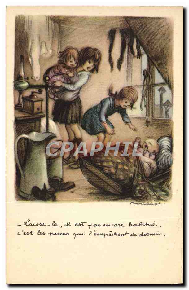 CPA Fantaisie Illustrateur Poulbot 