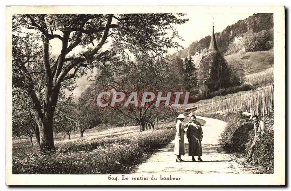 CPA Le sentier du bonheur