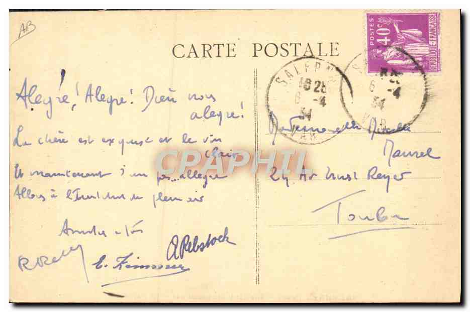SALERNES (Var) -- Institut du plein air -- Le Réfectoire — Reverso