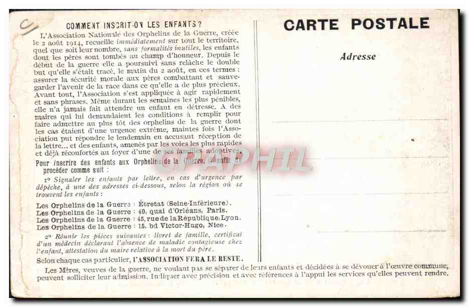 I Figli della Guerra — I piccoli giardinieri a Juan-les-Pins — Verso