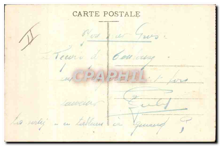 CPA Fantaisie Illustrateur Tu fais l'cartes avec moi  — Rückseite
