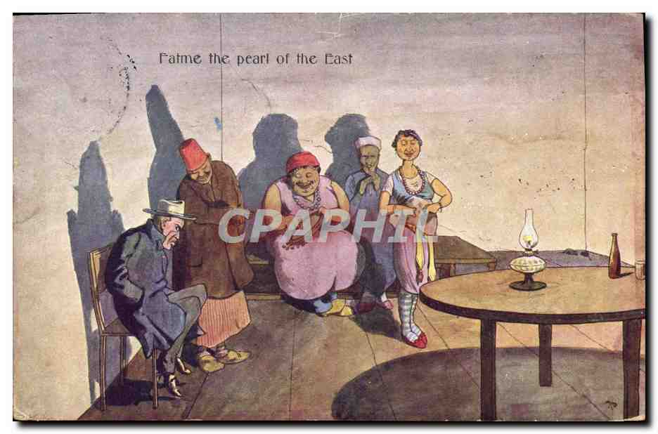 CPA Fantaisie Illustrateur Egypte Egypt