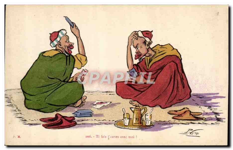 CPA Fantaisie Illustrateur Ti fais l'cartes 