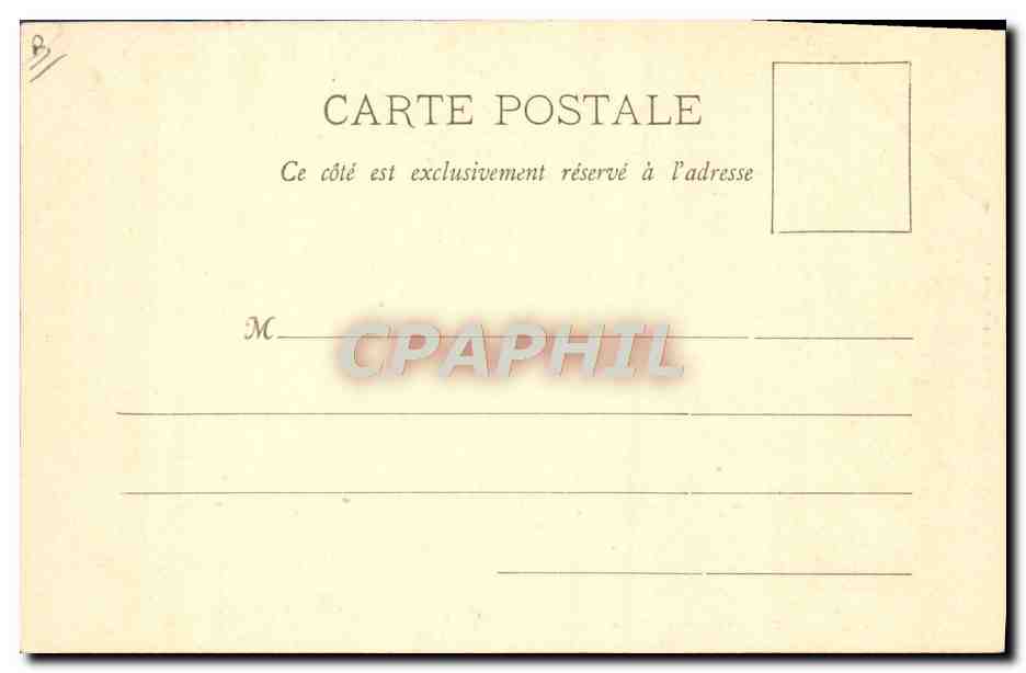 CPA Militaria Distribution de pain — Verso