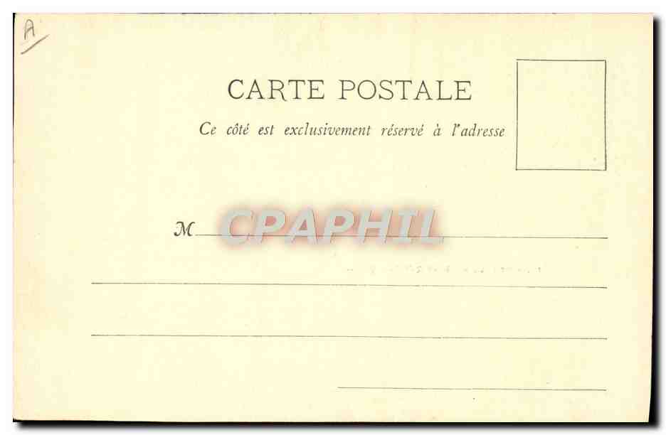 CPA Militaria Le sergent qui trinque  — Verso