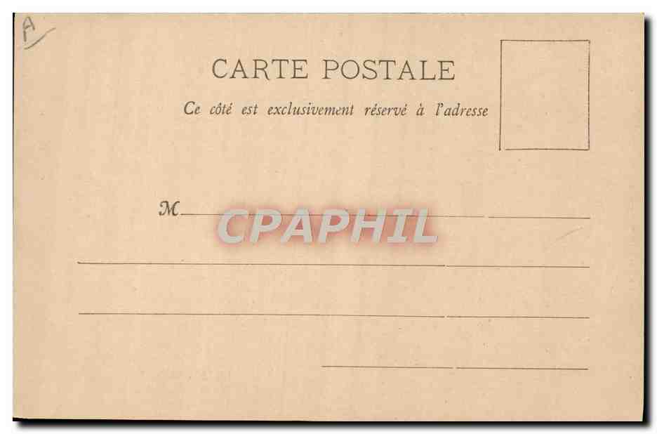 CPA Militaria Le detachement du campement — Rückseite